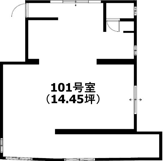 渡辺ビル101 間取り図