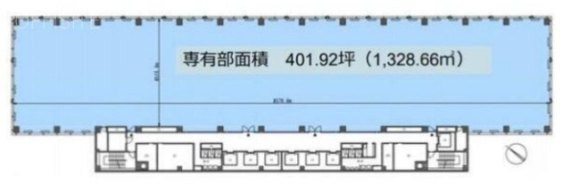 新田町ビル5F 間取り図