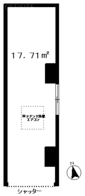 ステート早稲田ビル1F 間取り図