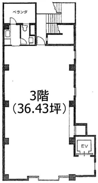 クラスアクトビル3F 間取り図