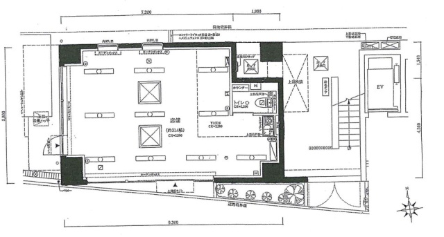 I-Fort Ueno1F 間取り図
