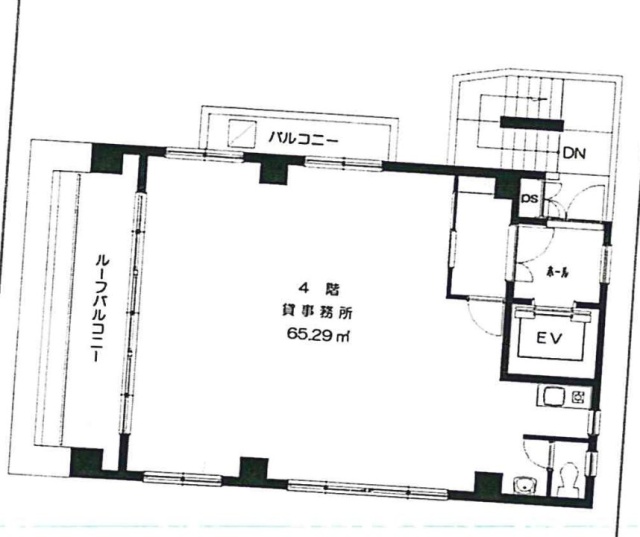 曙I・Iビル4F 間取り図