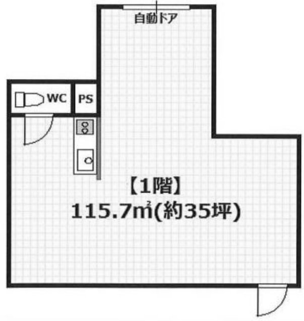 ゴーベルビル1F 間取り図