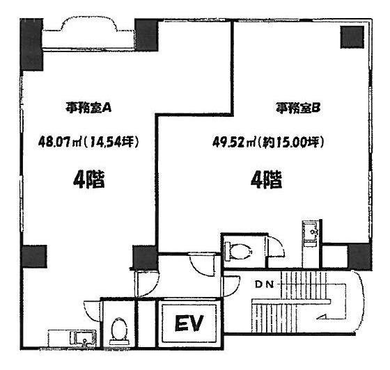 小林ビルA 間取り図