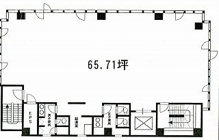 大門KSビル4F 間取り図