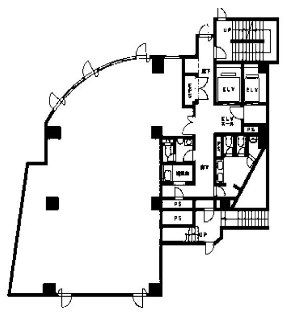 ATK千駄木ビル5F 間取り図