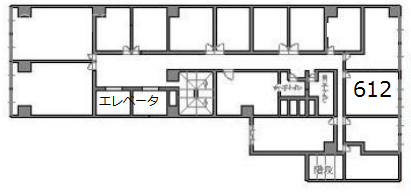 池袋ホワイトハウスビル612 間取り図