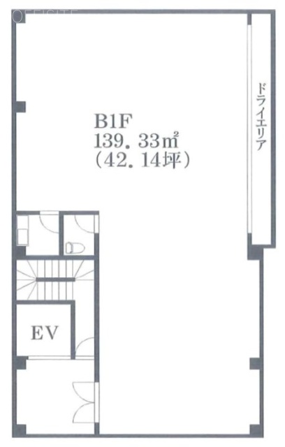 パークレーンB1F 間取り図