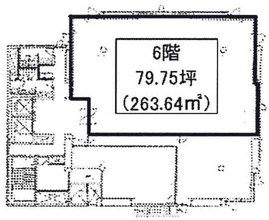 ミレーネ神保町ビル6F 間取り図