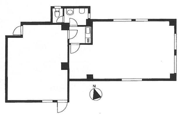 藤和二子玉川園コープビル1F 間取り図