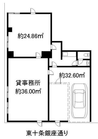 東十条ダイカンプラザ1F 間取り図