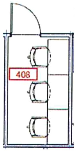 GYB秋葉原(秋葉原南ビジネスセンター)408 間取り図