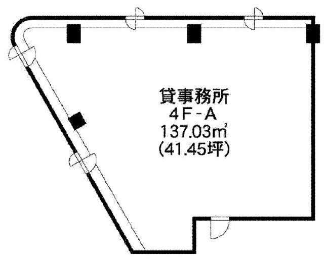 第11関口ビルA 間取り図