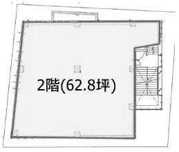 南青山511ビル2F 間取り図