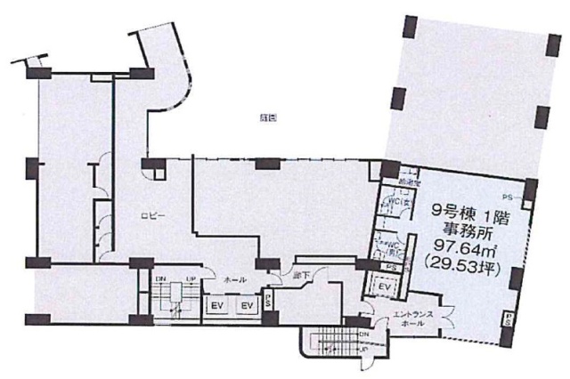 恵比寿ISビル9号棟 間取り図