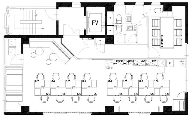 NOVEL WORK Jimbocho2F 間取り図