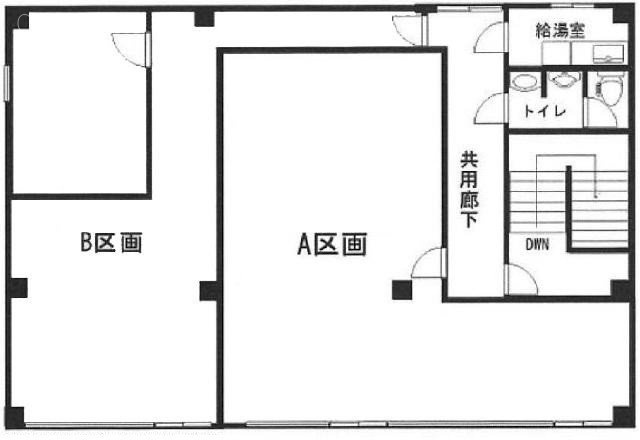 天池ビルB 間取り図
