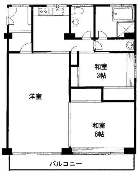 原宿アパートメンツビル311 間取り図