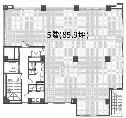 新川ニッテイアネックス5F 間取り図