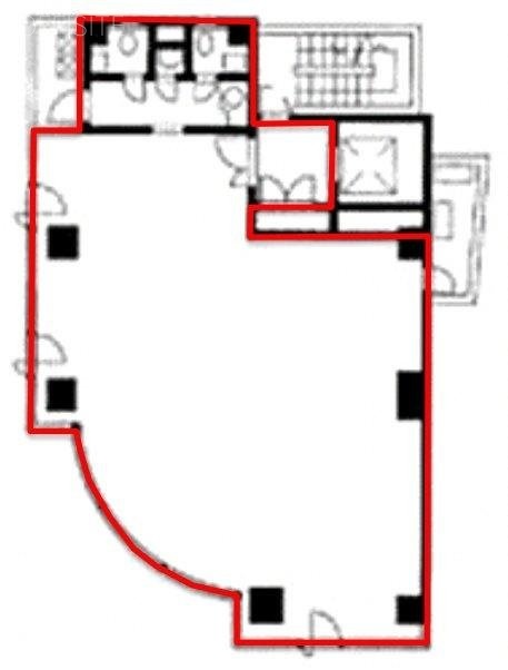 井門九段下ビル4F 間取り図