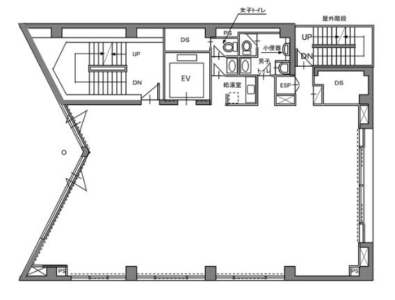 丸八青山ビル9F 間取り図