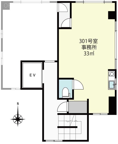 白馬ビル301 間取り図