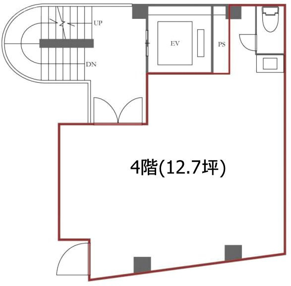 デペッシュモード4F 間取り図