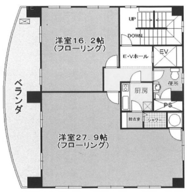 ひまわりビル5F 間取り図