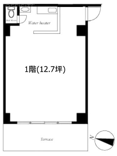 テラス・レイクマウント102 間取り図