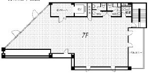 青山MSビル7F 間取り図