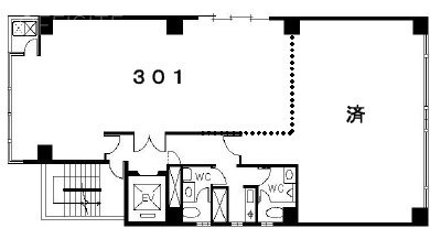 協新ビル301 間取り図