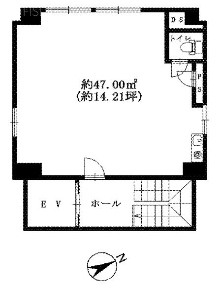 岩城ビル7F 間取り図