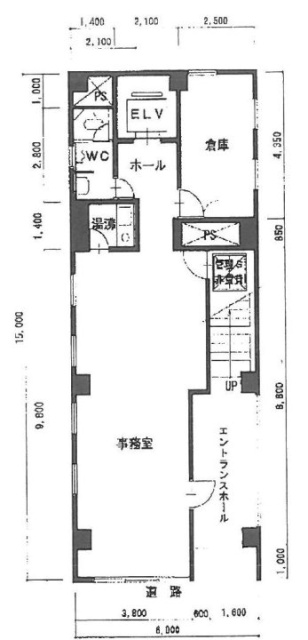 東ビル1F 間取り図