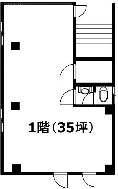 宮川マンション1F 間取り図