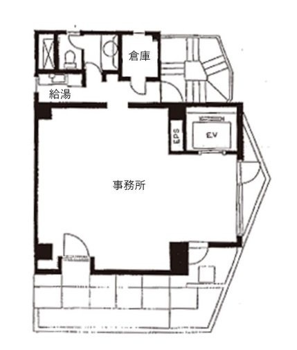 シーガル麻布ビル7F 間取り図