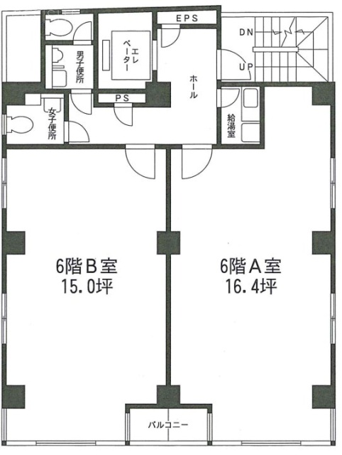 藤森ビルA 間取り図