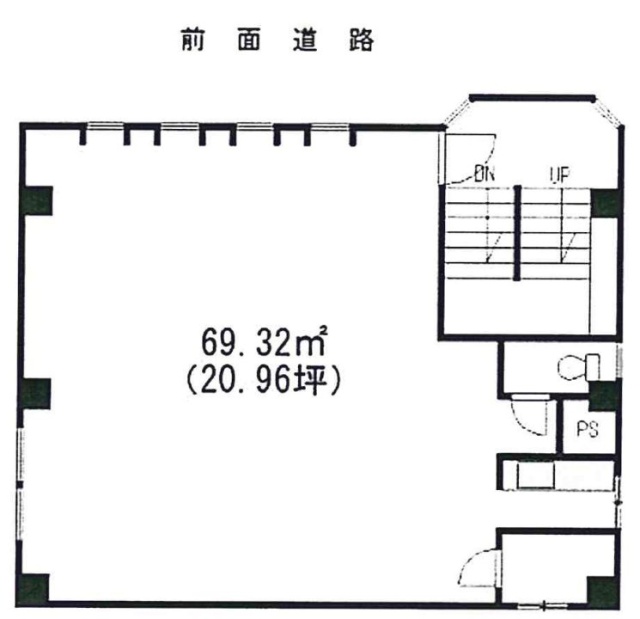 高成田ビル2F 間取り図