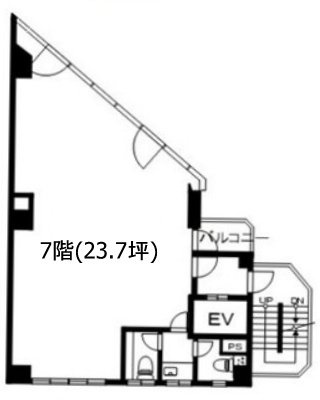 LEREVE文京本郷7F 間取り図