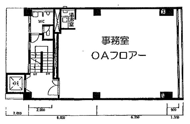 冨士神田ビル6F 間取り図