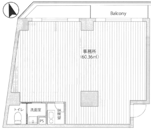 ヴィラフォレスト経堂2F 間取り図