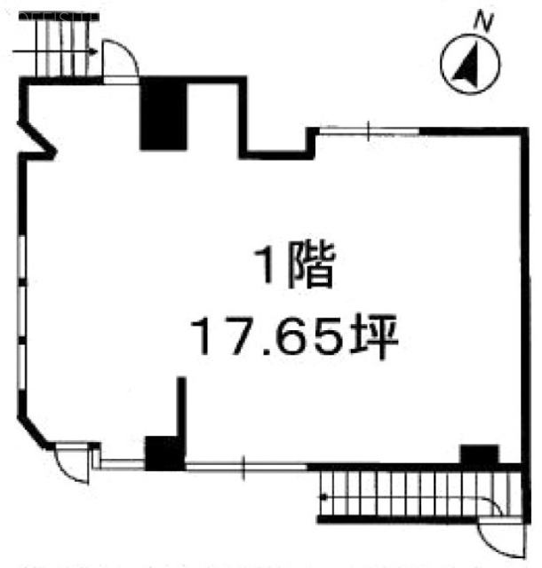 ユニオンパレス高田馬場1F 間取り図