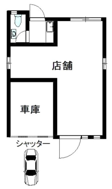 マルエスビル1F 間取り図