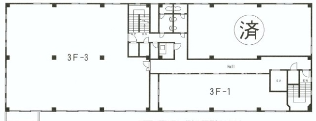 大同ビル3F 間取り図