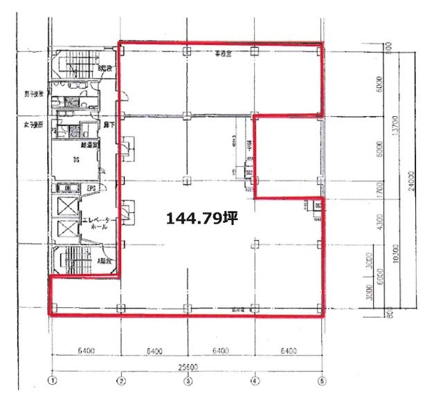 神田大木ビル7F 間取り図