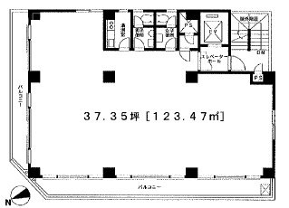 濱庄ビル2F 間取り図