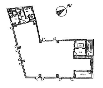 晴花ビル4F 間取り図