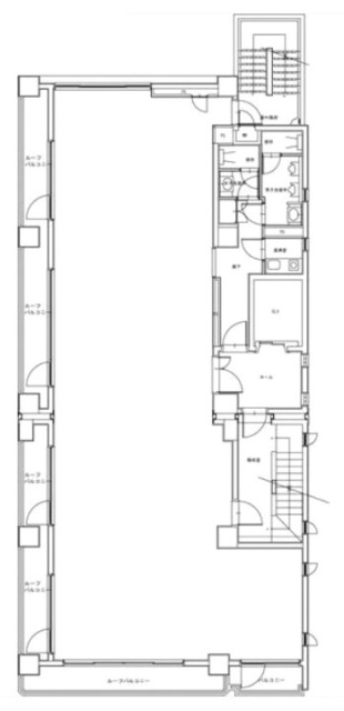 ニューライフビル6F 間取り図