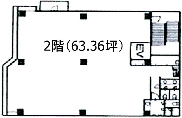 神田INビル2F 間取り図