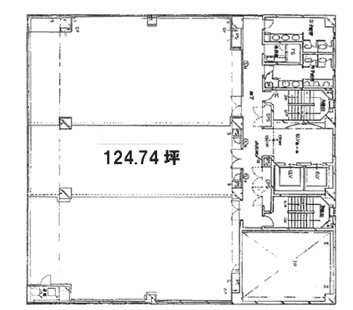 横浜HSビル7F 間取り図