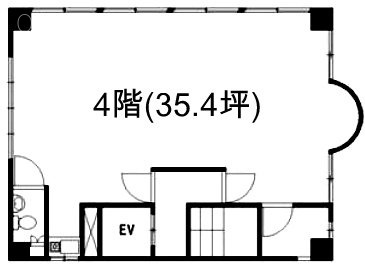 グリーンビル4F 間取り図